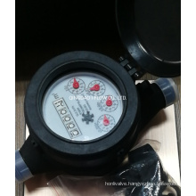 Plastic Water Flow Meter Multi Jet Dry Dial Type